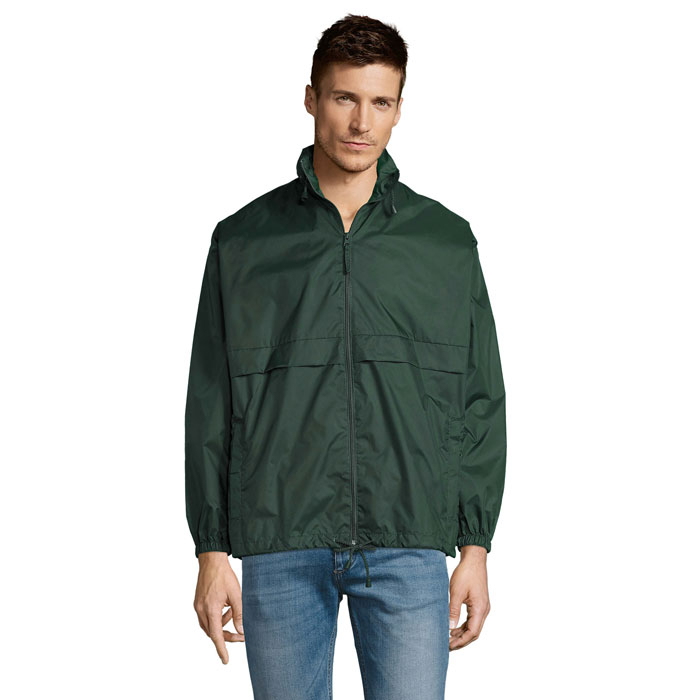 Veste coupe vent publicitaire SURF Vert forêt